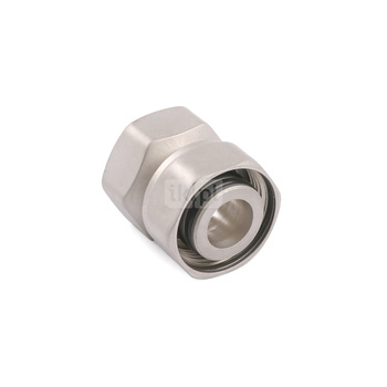 Adapter na stal HEXAGON, GW 24-19-GW 1/2", Satyna nikiel, (A34302L)