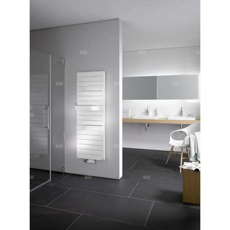Grzejnik dekoracyjny Kermi TABEO1437x101x600mm, QN 876,GLS,podłączenie środkowe