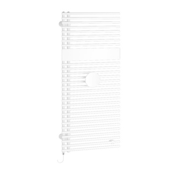 Grzejnik Kermi®Credo®Half®round-E 1400x450x46, P600W,RAL9016/RAL9016,FKS1,prawy,EU,SKI