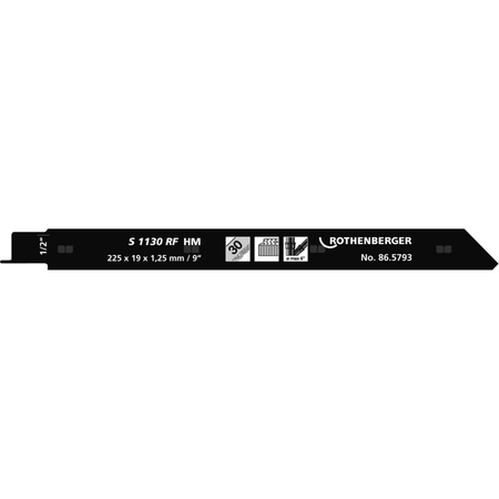 Piła uniwersalna HM posypana, 225 x 20 x 1,5, 5 szt.