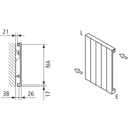 Grzejnik płytowy typ 10 KERMI HVN wym. 1000 x 700 mm, kolor biały, moc 700 W