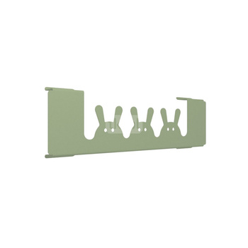 Wieszak TERMA HAPPY, Rabbit, 300 mm \ karton, RAL 6021