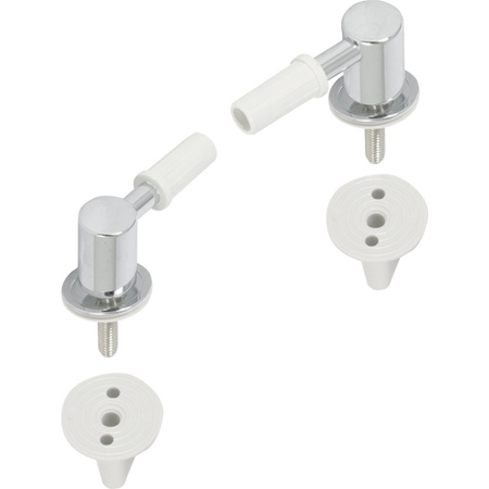 Zestaw zawiasów Keramag do deski sedesowej (2 szt.)