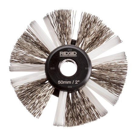 Szczotka FlexShaft K9-204 nylonowo-stalowa 2" (50 mm) do przewodu 5/16" (8 mm)