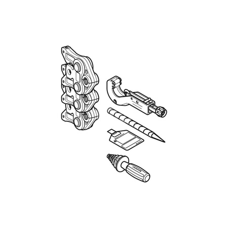 Szczęki zaciskowe (komplet) GEBERIT Mapress fi 16 mm do złączek zaprasowywanych