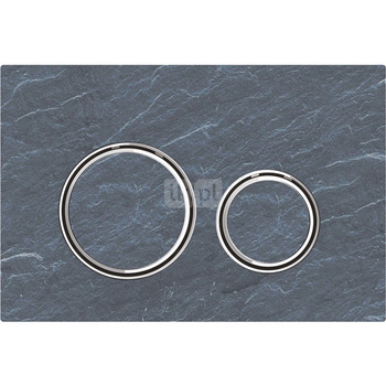 Przycisk uruchamiający Geberit Sigma50, przedni, slate, okrągły