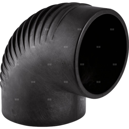 Kolano przyłączeniowe 88.5' GEBERIT Silent-db20, PE / polietylen, 75 mm, DN 70 x 75 mm x DN 70 (króciec)