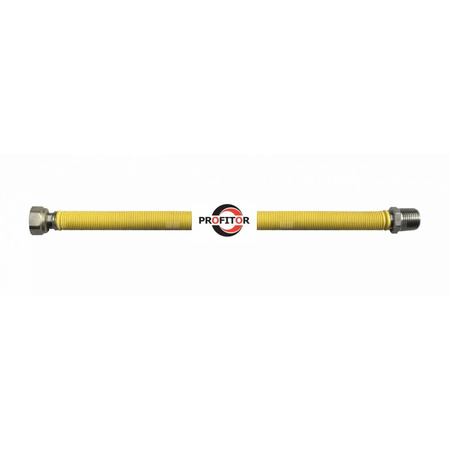 Giętki rozciągliwy przewód do gazu KAS-FLEX 3/4" FM L1000-2000