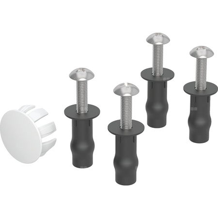 Elementy mocujące do jednostki funkcjonalnej, do Geberit AquaClean Sela (produkowanych do 2018 roku)