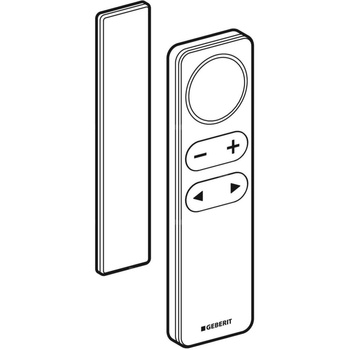 Pilot do Geberit AquaClean Sela (produkowanych do 2018 roku): Biały-alpin