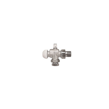 Zawór grzejnikowy termostatyczny HERZ TS-90 kątowy spec., połączenie 1/2'' x 15mm (niklowanie)