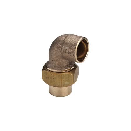 Złącze przejściowe VIEGA 94096 jednoczęściowy, brąz / brąz, 22 mm, 14 mm x 22 mm x 14 mm (lw x gw), 52 mm