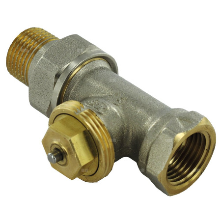 Zawór grzejnikowy termostatyczny COMAP R809 prosty, połączenie 3/4'' (niklowanie)