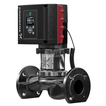 Pompa obiegowa GRUNDFOS TPE3 65-60 typu in-line z silnikiem znormalizowanym 50/60 Hz, moc silnika 0.37kW 2.17 A PN 6/10 2400 obr/min