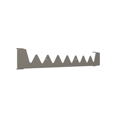 Wieszak TERMA HAPPY, Shark, 500 mm \ karton, RAL 7039