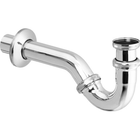 Syfon rurowy przeznaczenie: bidet, mosiądz, nr wzoru 5535 G: 1¼ DN: 32 L: 280 wykonanie: chromowane