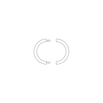 Pierścień dekoracyjny do termostatów Uni XH, Uni LH, inox, (kpl.=5 szt.)