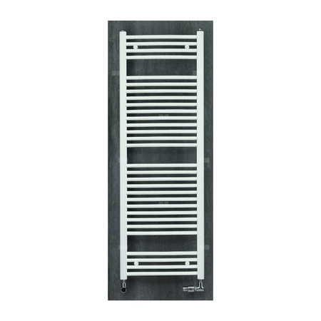 Grzejnik drabinkowy ZEHNDER Virando, wym. 786 x 500 mm, kolor edelweiss, moc 379W