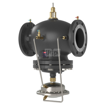 Zawór regulacyjny DANFOSS Żeliwo PN 16, pol. Kołnierz DN 150, natężenie przepływu 145 … 58m3/h od -10'C do 120'C, niezależny od ciśnienia