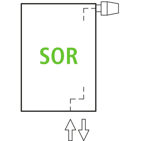 Grzejnik płytowy typ 10 KERMI V-HVV wym. 1800 x 420 mm, kolor biały, moc 719 W