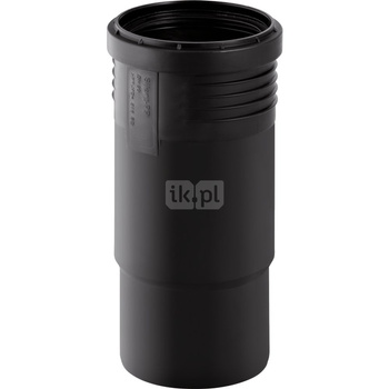 Kielich kompensacyjny GEBERIT Silent-PP, PP / PP, 40 mm, DN 40 mm x DN 40 (końcówka wciskowa x mufa wciskowa), (głębokość: 0.5 mm) z uszczelką