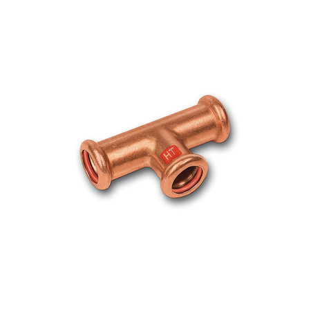 Trójnik SANHA Press Solar miedź 22 mm x 18 mm x 18 mm (zw x zw x zw)