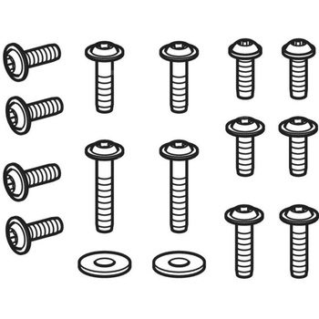 Zestaw śrub do Geberit AquaClean Tuma (14 szt.)