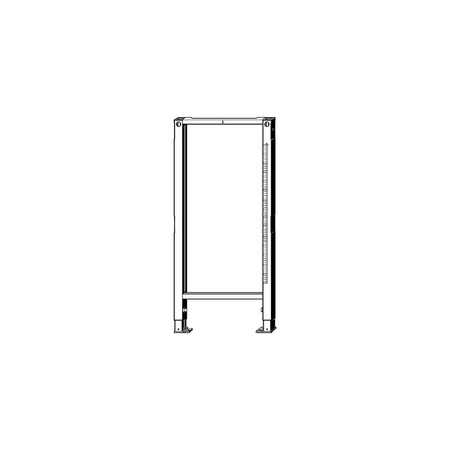 Stelaż podtynkowy do umywalki VIEGA 8570, 1200 x 500 x 45 mm, bateria: stojąca, regulacja wysokośći