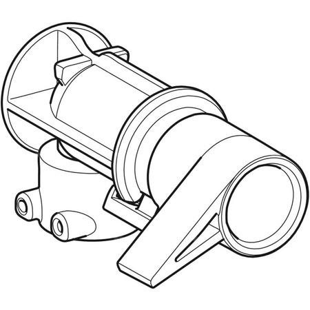 Przejściówka węża Geberit do skrzynki funkcyjnej, do baterii umywalkowych Piave i Brenta