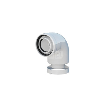 Adapter kolanowy Ariston, Vaillant, Beretta, Saunier Duval, Chaffoteaux DN60/100mm