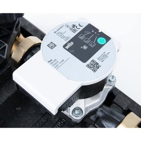 Grupa pompowa AFRISO PrimoTherm 180-1 DN 25 WP GZ x GW 1 1/2'' x 1'', z izolacją, z pompą obiegową Wilo Para SC 25/6