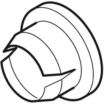 Zaślepka Geberit do spłuczki natynkowej: Biały-alpin