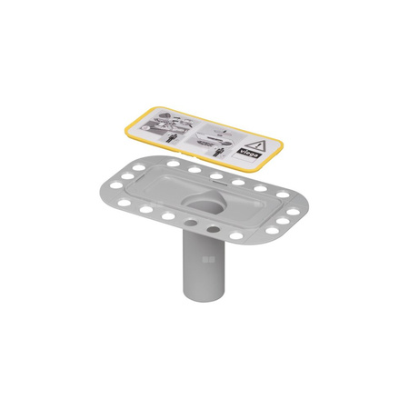 Kołnierz montażowy do odpływów prysznicowych VIEGA 498183