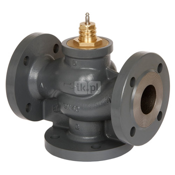 Zawór regulacyjny 3-drożny DANFOSS żeliwo kołnierz DN 50, 50 mm, max. 130'C, max. 1bar, ze sterowaniem elektrycznym