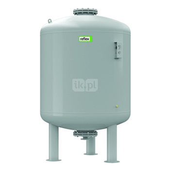 Naczynie wzbiorcze REFLEX G 5000, pojemność 5000 l, 16 bar / 120'C, kolor szary, do instalacji