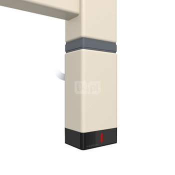 Grzałka TERMA One P30x40, 800W \ Tuba, RAL 1013, kabel prosty z wtyczką [biały, 1,5m, logo Terma, in