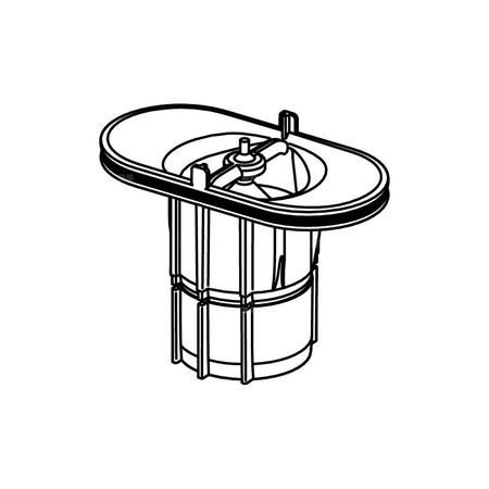 Syfon Advantix tworzywo sztuczne / szary