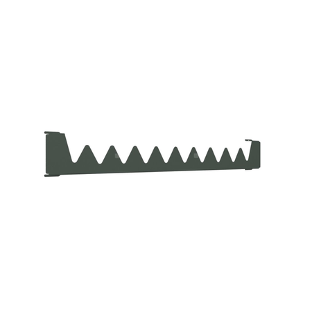 Wieszak TERMA HAPPY, Shark, 600 mm \ karton, RAL 6009