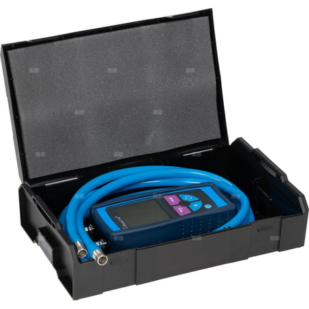 Manometr elektroniczny AFRISO S2601 150Pa, z wyświetlaczem, z przewodami pomiarowymi