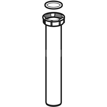 Króciec przyłączeniowy Geberit: d=32mm, G=1 1/4'', Biały-alpin