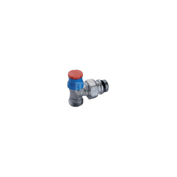 Zawór grzejnikowy termostatyczny GIACOMINI R411TG kątowy, połączenie 1/2'' x 16 mm (chrom)