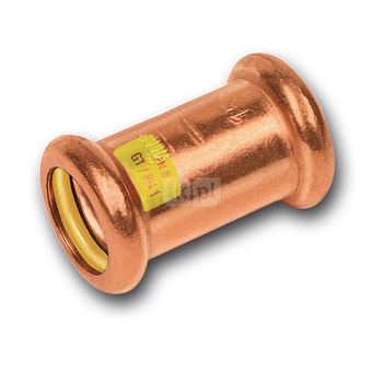 Mufa SANHA Press Gas, miedź, 22 mm (zw x zw)