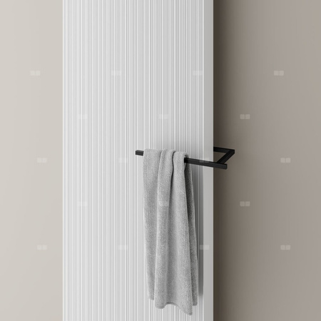 Grzejnik dekoracyjny Kermi®Bryce® V75 1800x450x78, moc 1555W podłącz. 99, RAL 9016 SG