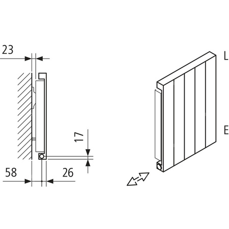 Grzejnik płytowy typ 11 KERMI HVN wym. 600 x 280 mm, kolor biały, moc 271 W