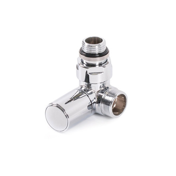 Zawór regulacyjny 3-osiowy CYLINDER, Lewy, GZ 1/2"-GZ 24-19, Chrom, (V74110BSX)