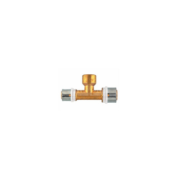 Trójnik HERZ Cu 32x3 x 1/2'' x 32x3 (zz x GW x zz)