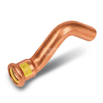 Obejście SANHA Press Gas, miedź, 22 mm (zw x zz)