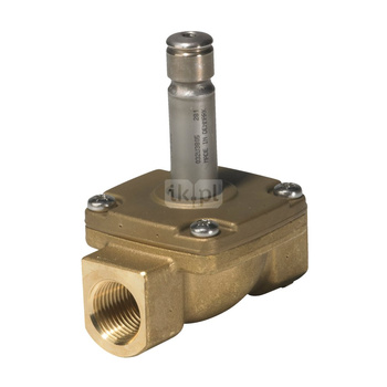 Zawór elektromagnetyczny EV225B, Funkcja: NC, G, 1/2, 2.200 m³/h, PTFE
