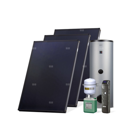 Zestaw solarny Komfort Max HX400-3KS2600.W231