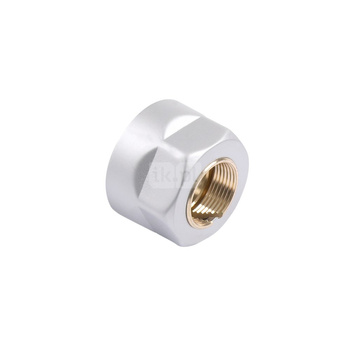 Adapter na miedź CYLINDER, GW 3/4"-fi15, Satyna, (A33504R)
